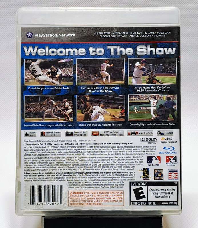 MLB 10: The Show  Sony PlayStation 3 / PS3 (PAL) Game