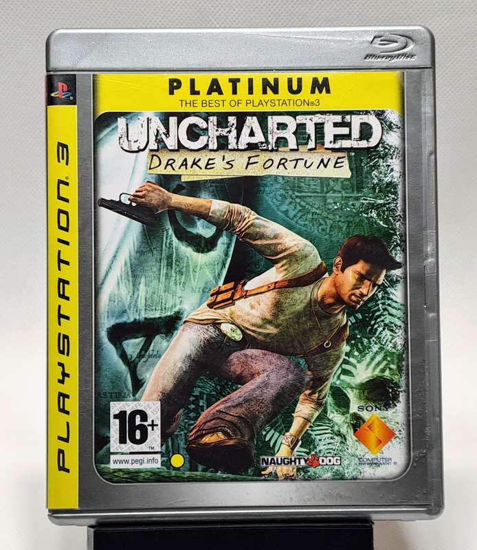 Unchartered: Drake's Fortune - Sony PlayStation 3 / PS3 Game (Platinum)