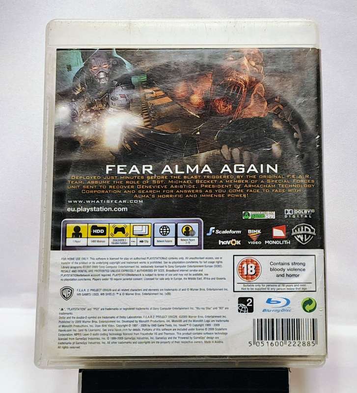FEAR 2 (F.E.A.R 2) - Sony PlayStation 3 / PS3 Game
