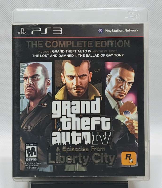 Grand Theft Auto 4 (IV) - The Complete Edition - Sony PlayStation 3 / PS3 game (PAL)