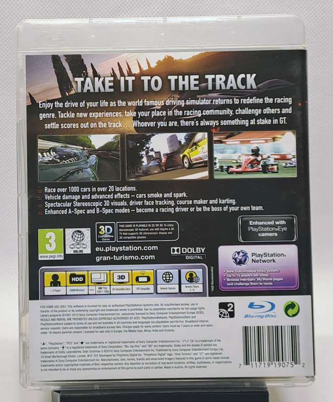 Gran Turismo 5 - Sony PlayStation 3 / PS3 Game