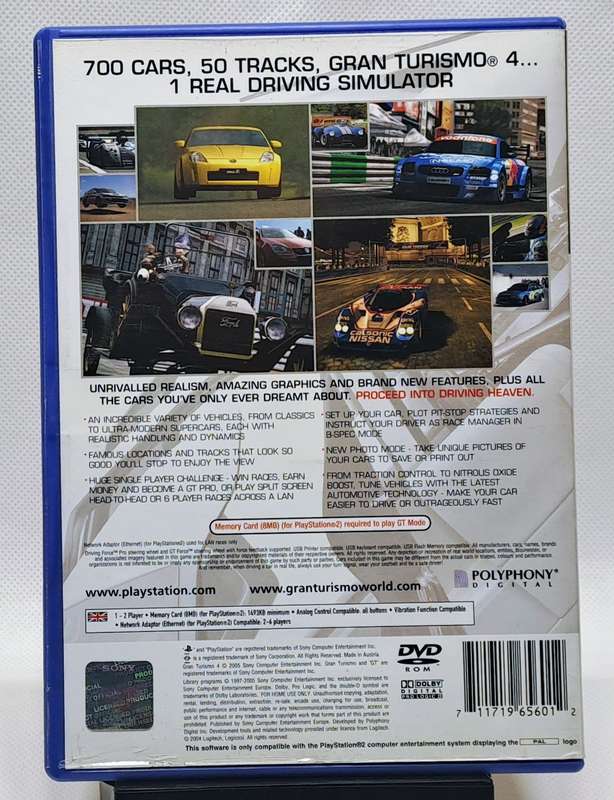 Gran Turismo 4 - Sony PlayStation 2 / PS2 Game