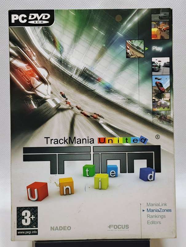 Trackmania United - PC DVD game