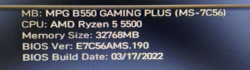 AMD Ryzen 5 5500 CPU