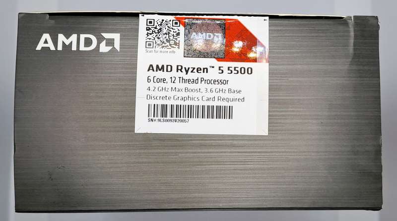 AMD Ryzen 5 5500 CPU
