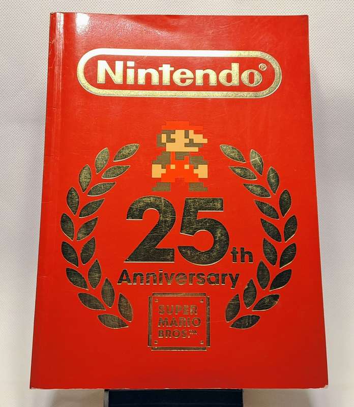 Nintendo 25th Anniversary Super Mario History CD with Booklet & SA Magazine with Stickers