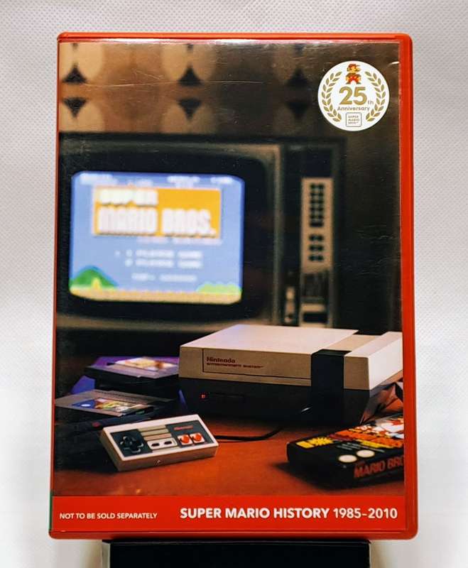 Nintendo 25th Anniversary Super Mario History CD with Booklet & SA Magazine with Stickers
