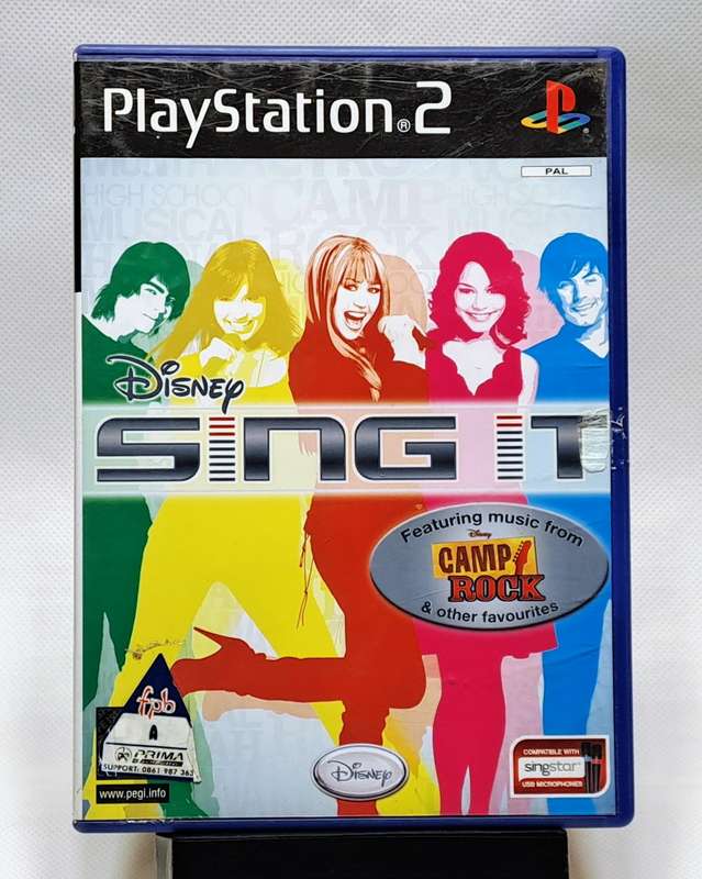 Disney's Sing It - Sony PlayStation 2 / PS2 Game (Excludes Singstar Microphones)