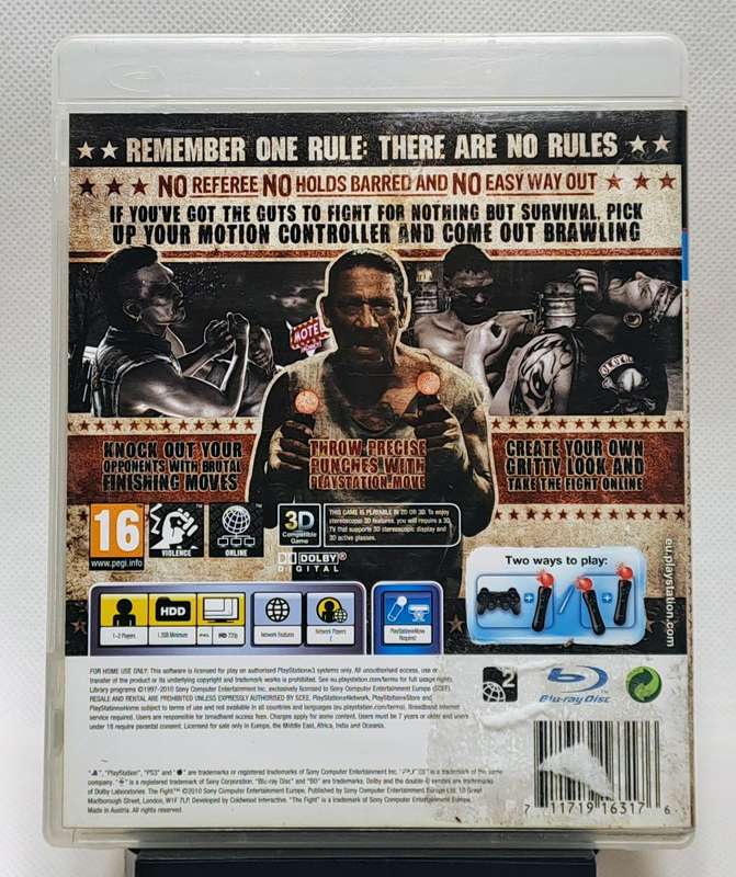 The Fight - Sony PlayStation 3 / PS3 Game (PAL) (PS Move controller/s required)