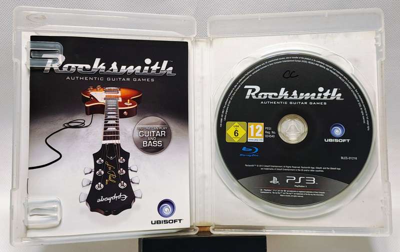 Rocksmith - Sony PlayStation 3 / PS3 Game (PAL) (RealTone cable and Guitar required)