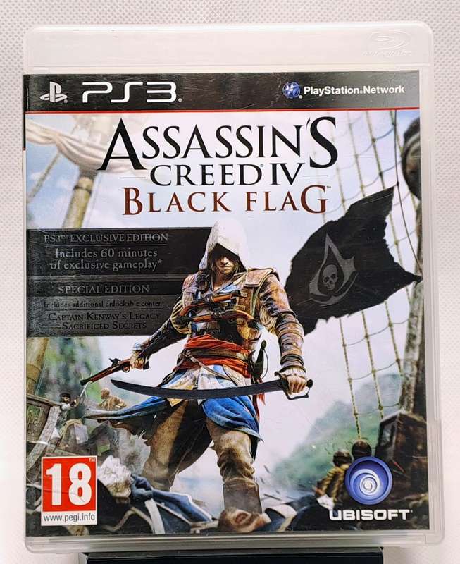 Assassin's Creed IV: Black Flag (Assassin's Creed 4) - Sony PlayStation 3 / PS3 Game