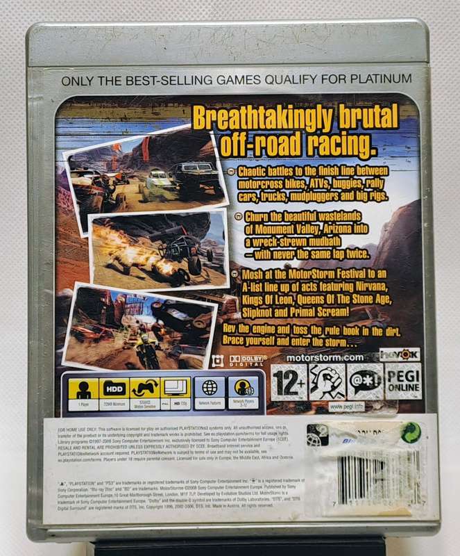 Motorstorm - Sony PlayStation 3 / PS3 Game