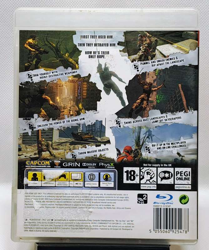 Bionic Commando - Sony PlayStation 3 / PS3 Game