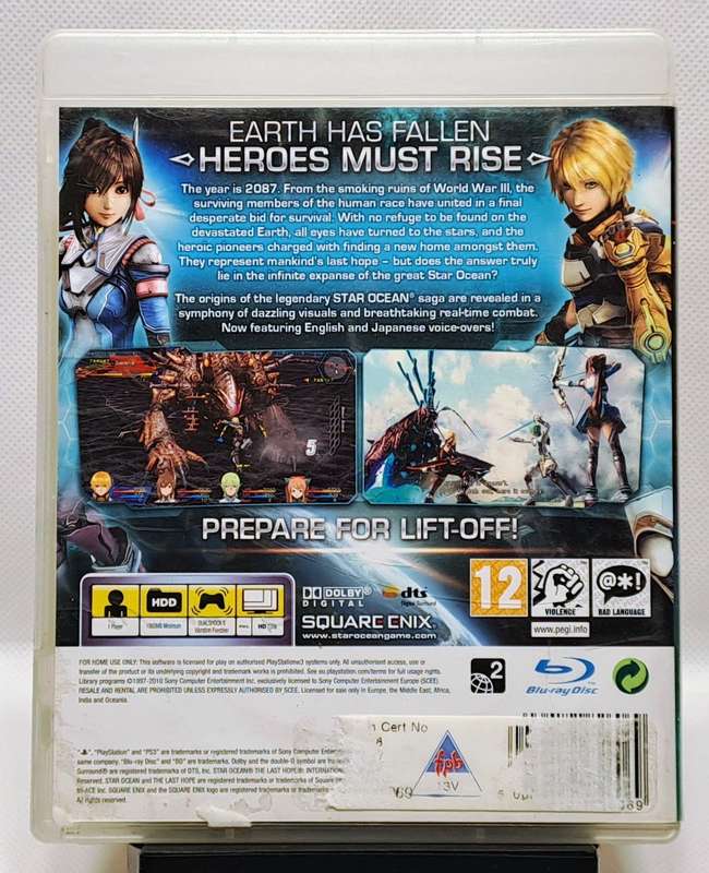 Star Ocean The Last Hope International - Sony PlayStation 3 / PS3 Game