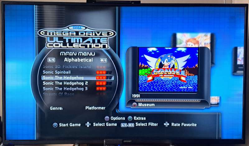SEGA Mega Drive Ultimate Collection - Sony PlayStation 3 / PS3 Game