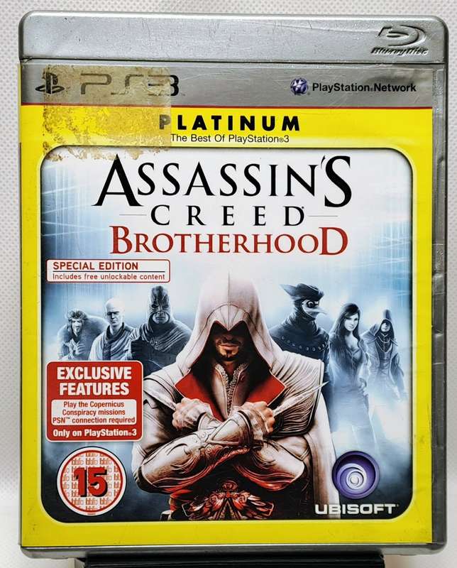 Assassin's Creed Brotherhood - Sony PlayStation 3 / PS3 Game (Platinum)