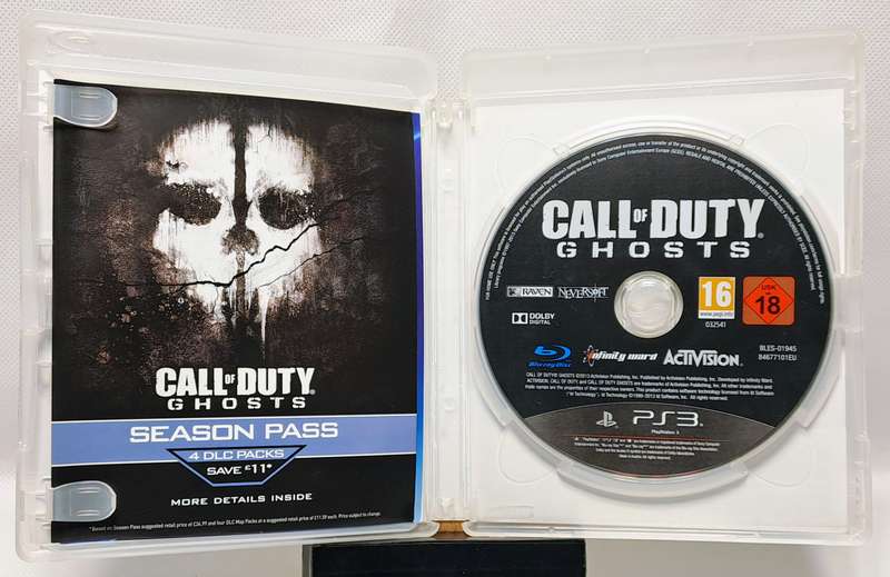 Call of Duty Ghosts - Sony PlayStation 3 / PS3 Game (Free Shipping)