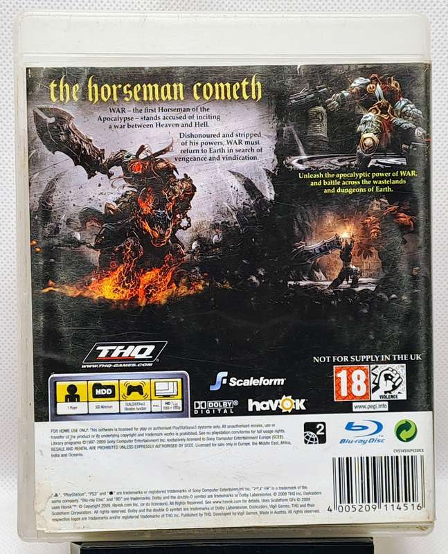 Darksiders - Sony PlayStation 3 / PS3 Game
