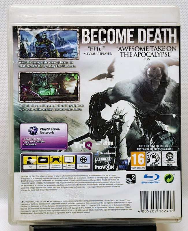 Darksiders II (Darksiders 2) - Sony PlayStation 3 / PS3 Game