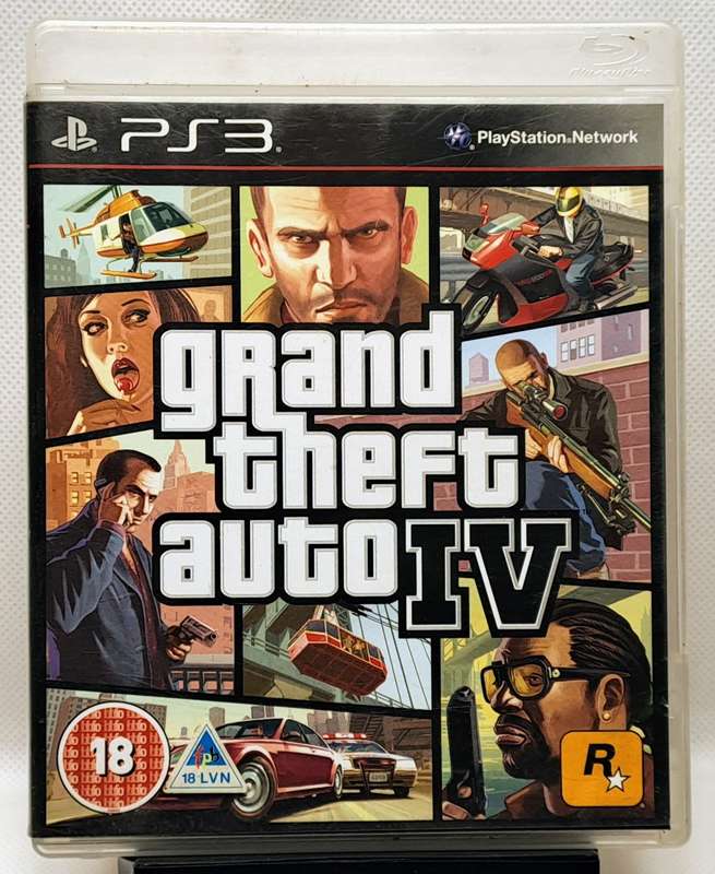 Grand Theft Auto IV (Grand Theft Auto 4) - Sony PlayStation 3 / PS3 Game