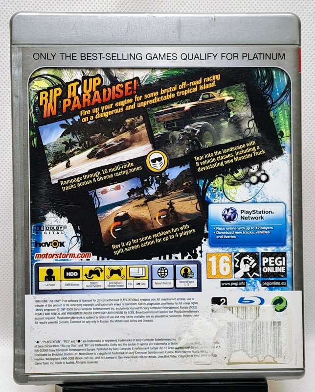 MotorStorm Pacific Rift - Sony PlayStation 3 / PS3 Game