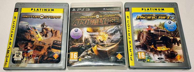 MotorStorm Games Bundle - Sony PlayStation 3 / PS3 (3 Games)