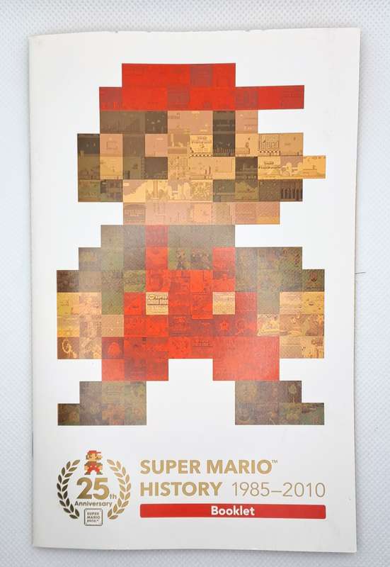 Nintendo 25th Anniversary Super Mario History CD with Booklet & SA Magazine with Stickers