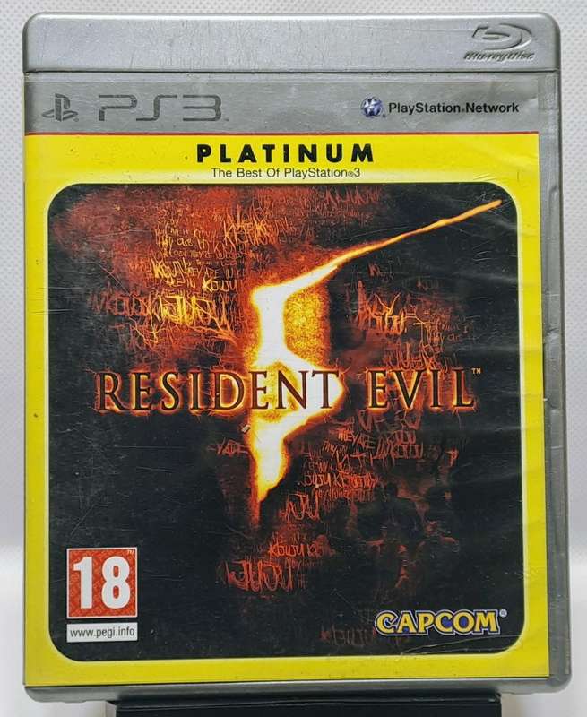 Resident Evil 5 - Sony PlayStation 3 / PS3 Game (Platinum)