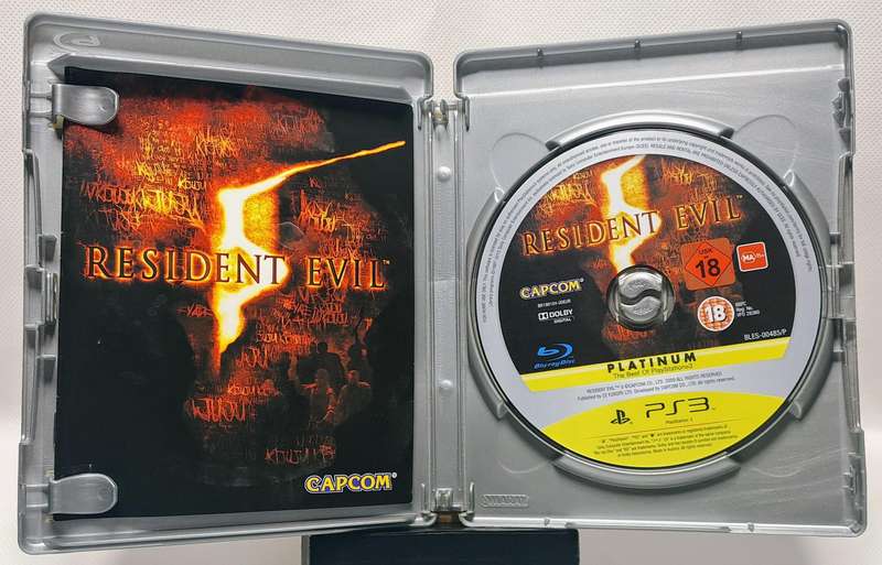 Resident Evil 5 - Sony PlayStation 3 / PS3 Game (Platinum)