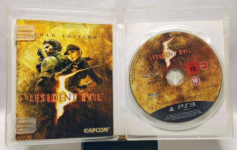 Resident Evil 5 - Sony PlayStation 3 / PS3 Game (Gold Edition) (Free Shipping)