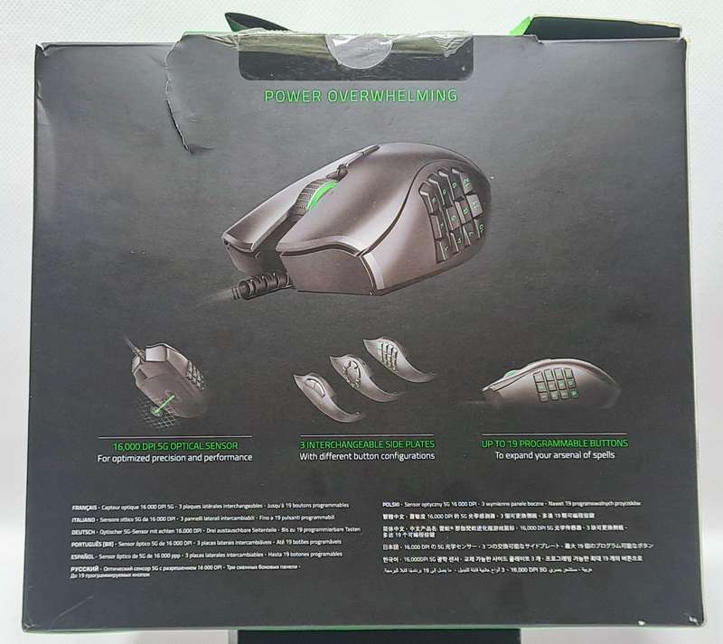 Razer Naga Trinity Wired MOBA/MMO Gaming Mouse (Free Shipping)