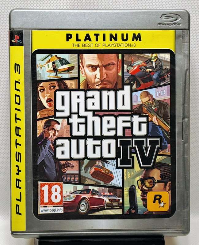 Grand Theft Auto IV (GTA 4) - Sony PlayStation 3 / PS3 Game (Platinum)