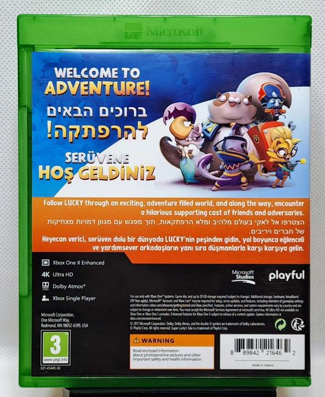 Super Lucky's Tale - Xbox One Game (Free Shipping)