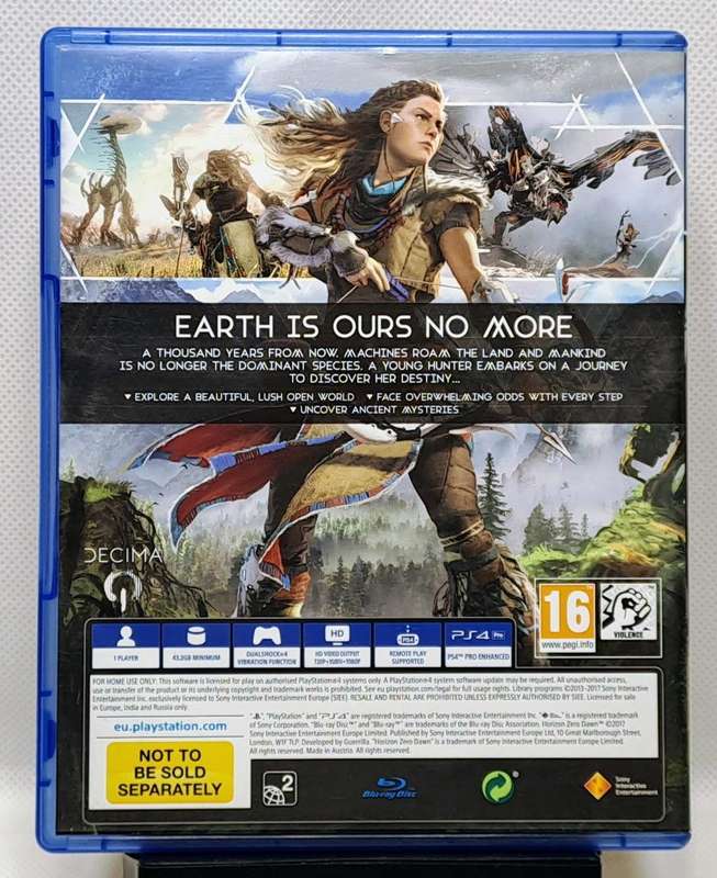 Horizon Zero Dawn - Sony PlayStation 4 / PS4 Game