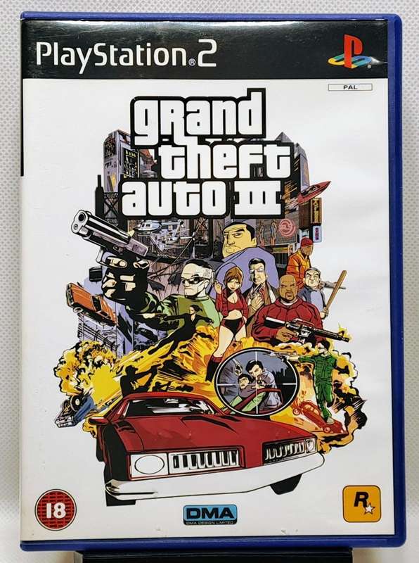Grand Theft Auto III (GTA 3) - Sony PlayStation 2 / PS2 Game