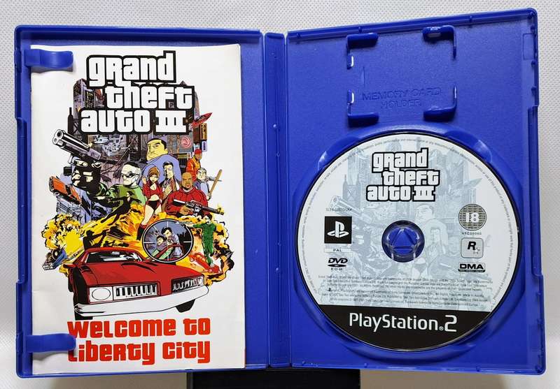 Grand Theft Auto III (GTA 3) - Sony PlayStation 2 / PS2 Game