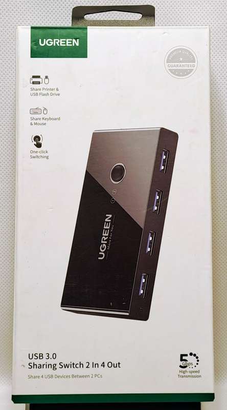 Ugreen USB 3.0 Sharing Switch 2 In 4 Out