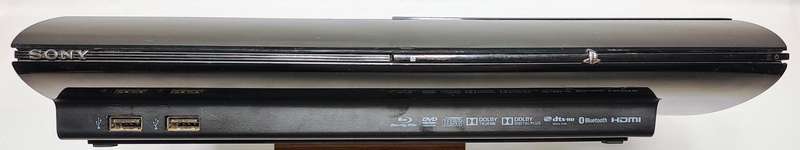 Sony PlayStation 3 / PS3 Super Slim Console (500GB)(CECH-4304C) with Controller & Games