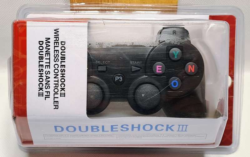 P3 Doubleshock III Wireless Controller for Sony PlayStation 3 / PS3 with USB cable (Free Shipping)