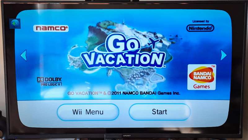 Nintendo Wii (Black) Console - WiiSports Resort HDMI Bundle