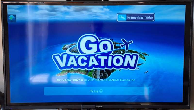Nintendo Wii (Black) Console - WiiSports Resort HDMI Bundle