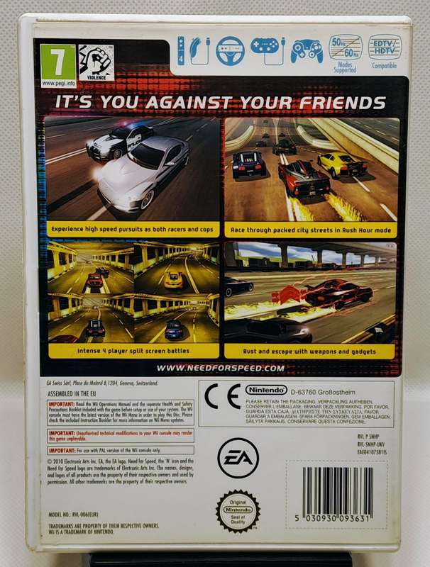 Need for Speed: Hot Pursuit - Nintendo Wii Game