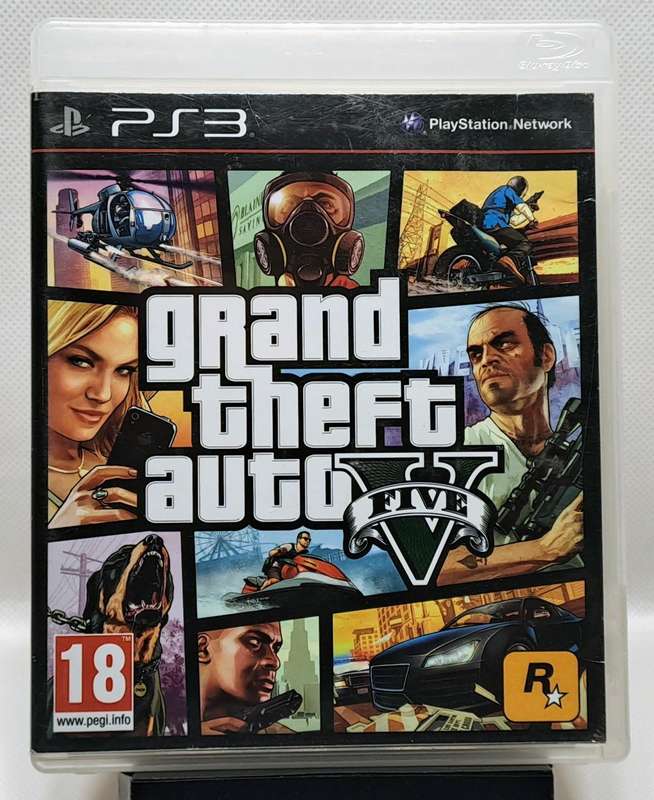 Grand Theft Auto V (GTA 5) - Sony PlayStation 3 / PS3 Game