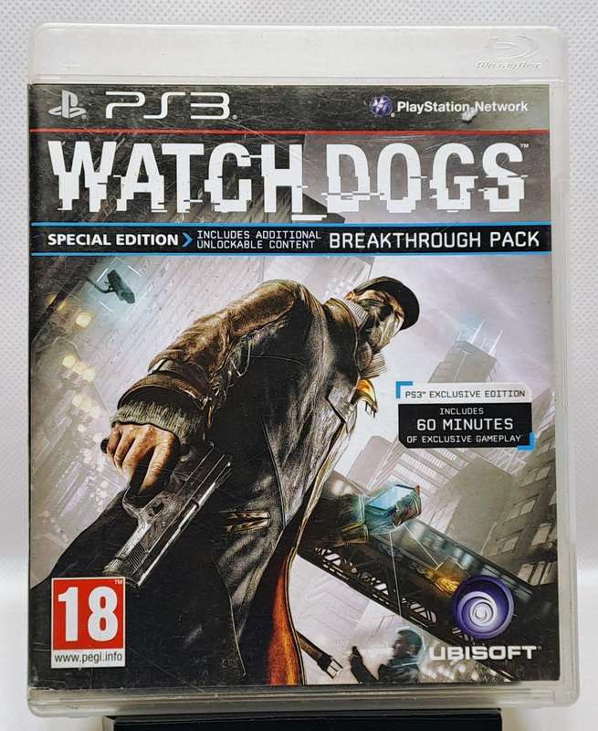 Watchdogs (Watch_Dogs) - Sony PlayStation 3 / PS3 Game (Free Shipping)