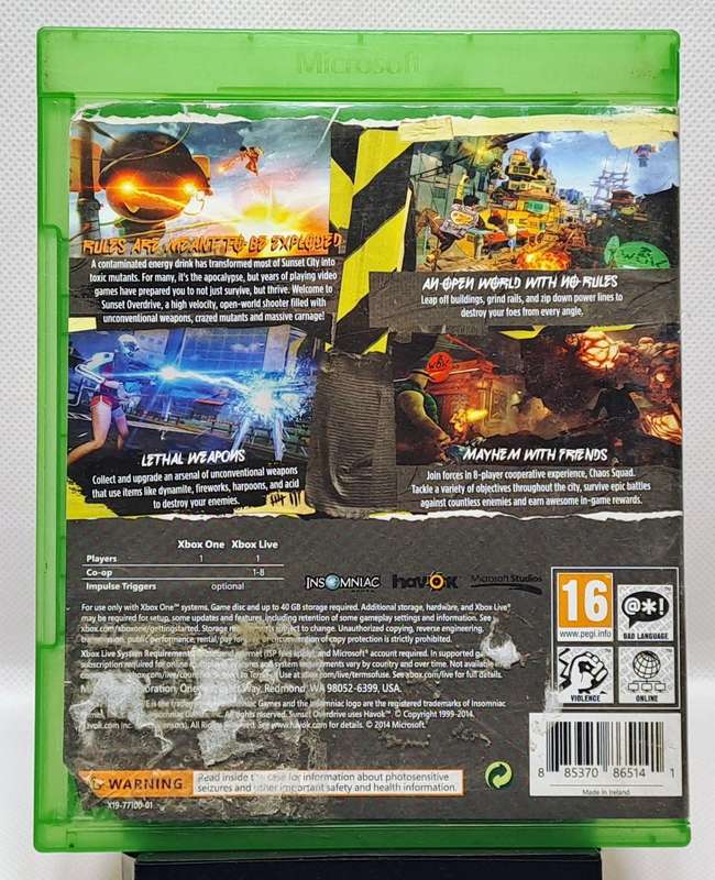 Sunset Overdrive - Microsoft Xbox One Game