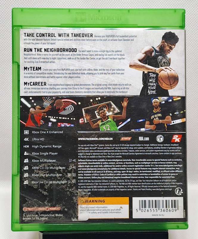 NBA 2K19 - Microsoft Xbox One Game