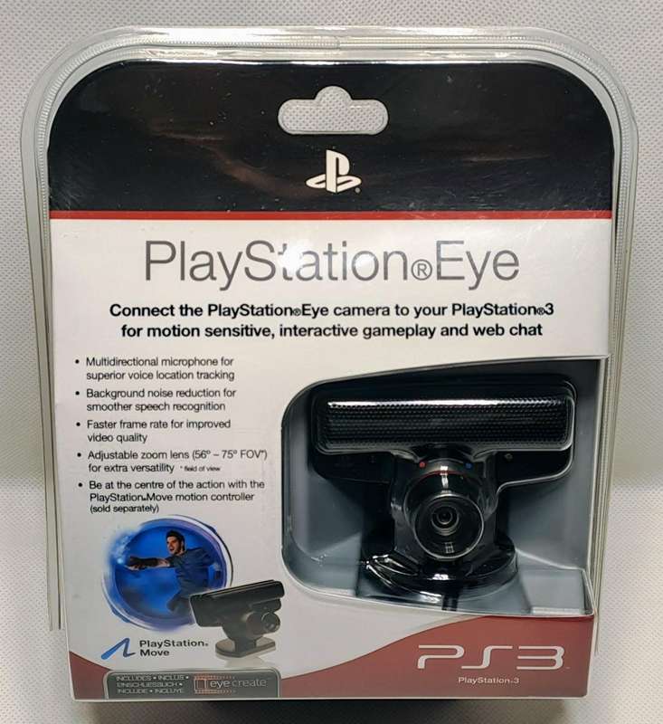 Sony PlayStation Eye Camera for PlayStation 3 / PS3 with EyeCreate Game (Sealed)