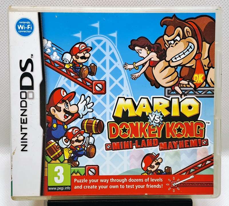 Nintendo DS Lite (Black) Handheld Console with three games (Free Shipping)