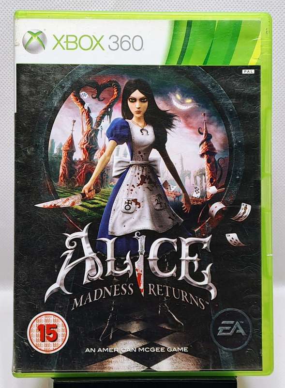 Alice Madness Returns - Microsoft Xbox 360 Game (Xbox One/Series Compatible)