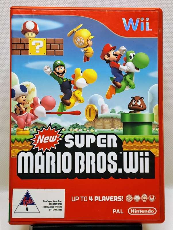 New Super Mario Bros. Wii - Nintendo Wii Game
